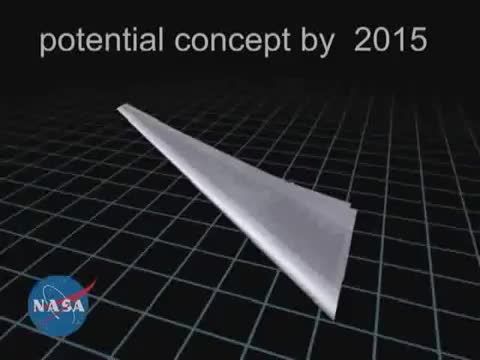 طرح های آینده ناسا در ساخت بال هواپیما