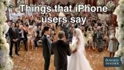 کاربران آیفون چه میگویند-Things that iPhone users say