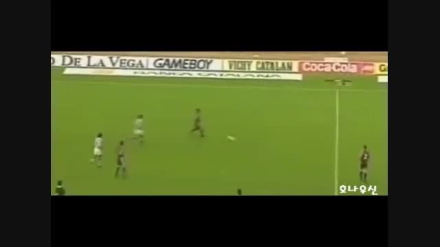 اولین بازی روماریو در بارسلونا