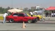 درگ فراری F430 و بی ام دبلیو تهران