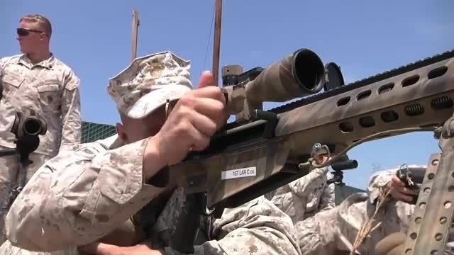 Barrett M107 بهترین اسلحه تک تیراندازی آمریکایی