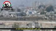 اصابت موشک به مواضع تروریستها در القابون ( دمشق )