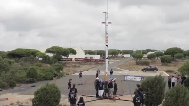 راکت ساخته شده توسط دانشجویان هلندی Saraneh.com