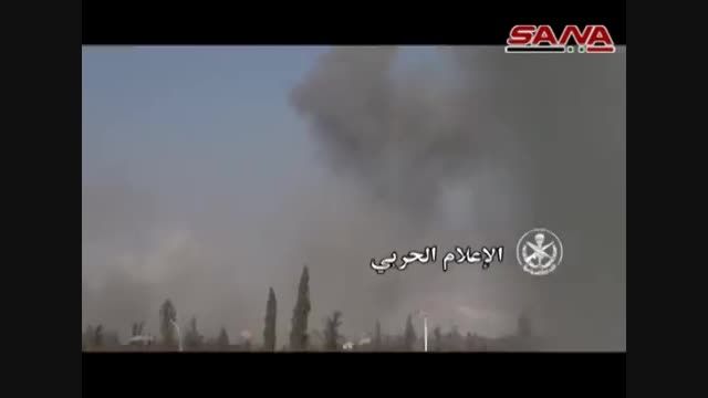 نیرد ارتش سوریه در نوله حومه دمشق