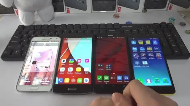 Samsung S5 VS ASUS ZenFone 2/Lenovo K3 Note/ECOO E04