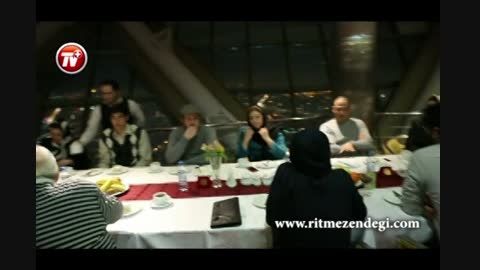 جشن تولد خانوادگی علیرضا قربانی در رستوران برج میلاد