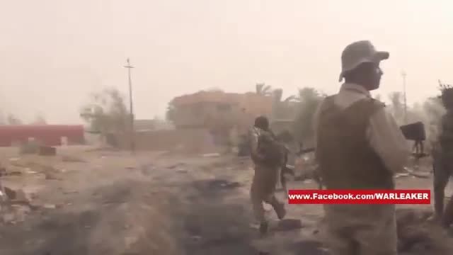نیروی ویژه پلیس عراق در نبرد با داعش در بیجی