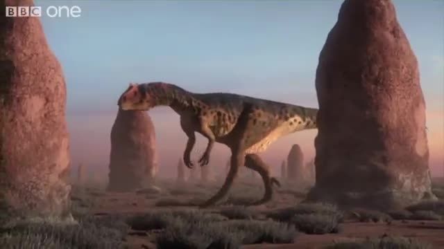 دایناسور شکار کردن آلوساروس ( جالب و کمی ترسناک )