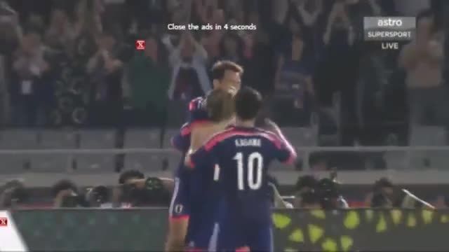 ژاپن 3 - 0 عراق (گل شینجی اوکازاکی)