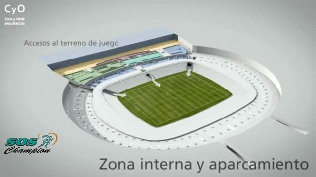 ویدئو سه بعدی مراحل ساخت ورزشگاه جدید اتلتیکو مادرید