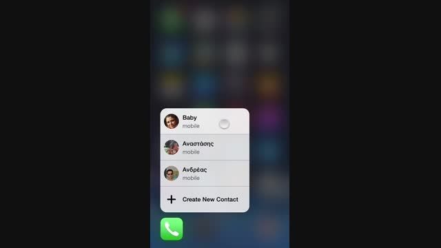 پیش نمایش توییکی که پای رابط کاربری 3D Touch را به آی اوا