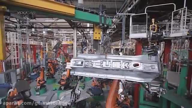 ساخت رنو مگان 2016 در کارخانه رنو