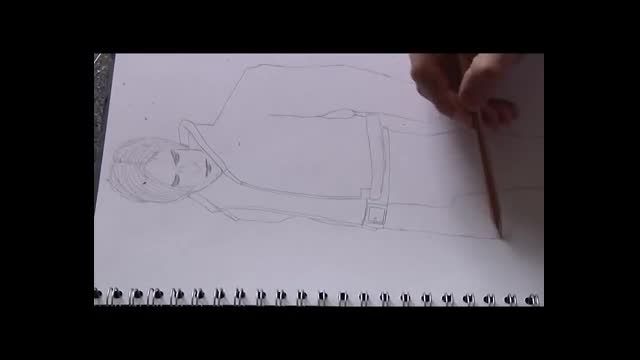 کشیدن نقاشی لئون اس کندی