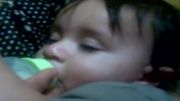 ایمان مراد احمدی در حال خواب