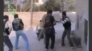 تیر خوردن تروریست سوری به وسیله تک تیرانداز ارتش سوریه