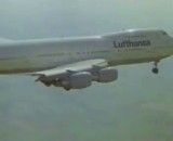 فرود زیبای هواپیمای بوئینگ 747