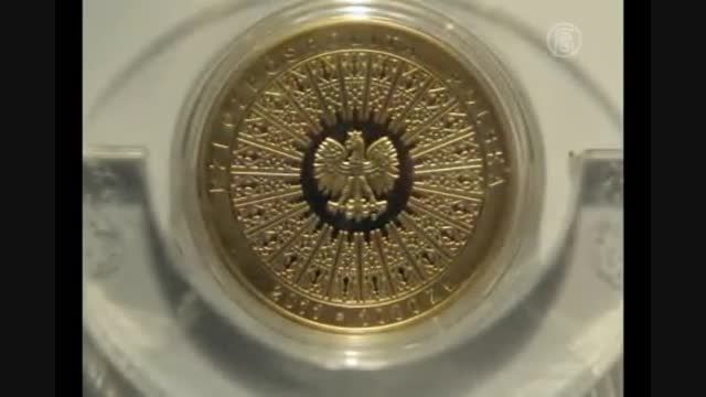 اولین سکه  جهان با خط بریل