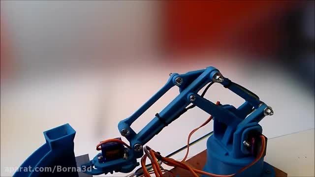ساخت بازوی ربات با استفاده از پرینتر سه بعدی