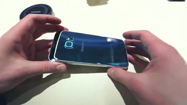 شیک رنگ آبی 2015 Galaxy S6 Edge Samsung