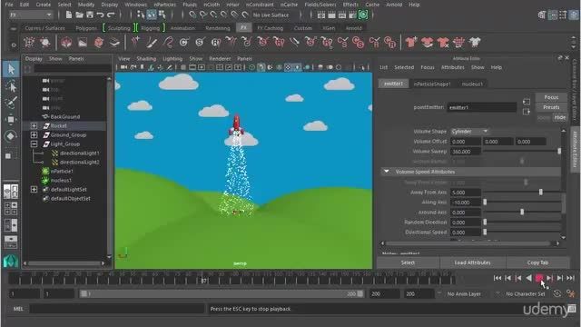 Udemy - Introduction to nParticles in Maya 2016