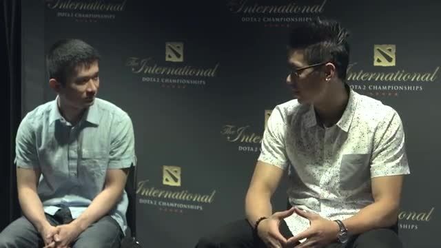 مصاحبه ی jeremy Lin در مسابقات The International 2015