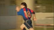 _young lionel Messi at la masia