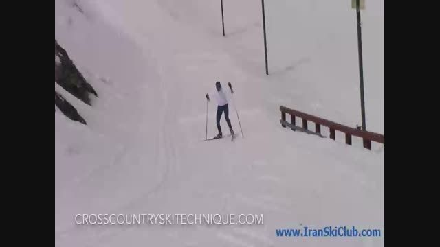 تکنیک جهش بر روی یک پا در اسکی نوردیک اسکیت (قسمت اول)