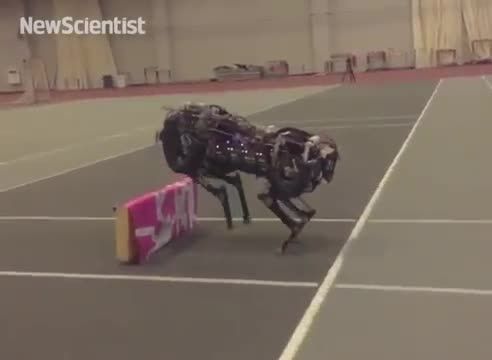 موفقیت روبات یوزپلنگ در پرش از موانع نیم متری
