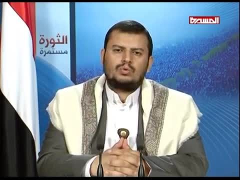 سخنان عبدالملك حوثی پس از حمله عربستان به یمن