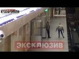 هل دادن زن روس روی ریل مترو توسط مرد مست
