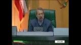 فیلم کامل پاسخ لاریجانی به احمدی نژاد-قسمت اول