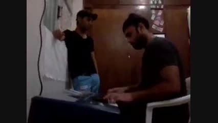 اهنگ بندری سبک لاو / باصدایه سعود کالونر / پیانو شافعی