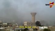 داریا , تروریست زیر آتش ناگهانی توپخانه ارتش سوریه