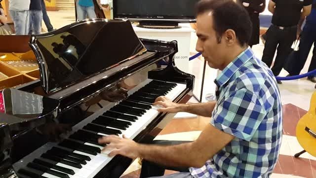 آهنگ حسود ( اثر پرویز مقصدی - خواننده دایوش  ) با پیانو