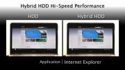 Hybrid HDD provides large capacity at high speed