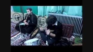 گوشه ای ازاجرای گروه موزیک بی تاب حسین2(محمدپاکیزه)