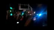 تجمع هواداران روحانی در شب اعلام نتایج
