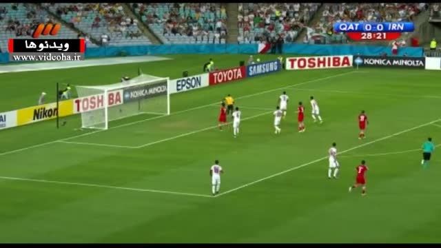 خلاصه بازی قطر ۰-۱ ایران