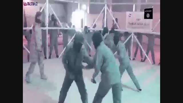 آموزش نوجوانان داعش در قفس+فیلم ویدیو کلیپ