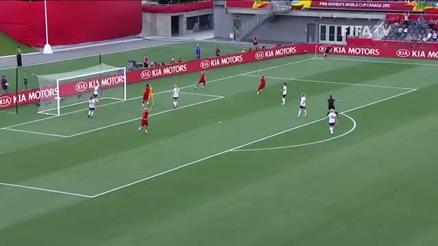 بازی : نروژ 1 - 1 آلمان (جام جهانی زنان 2015 کانادا)