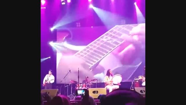 اجرای آهنگ ترکی از مجید خراطها با گیتار الکتریک