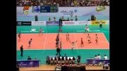 خلاصه ست سوم والیبال ایران و صربستان (بازی رفت - لیگ جهانی)