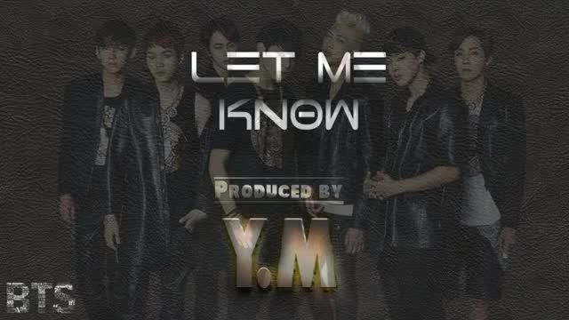 BTS-LET ME KNOW COVER