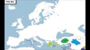 فیلم-نقشه : شش هزار سال جغرافیای سیاسی قاره اروپا