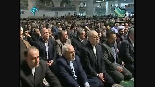 حضور حاج آقا احرابی در نماز جمعه تهران - خلخال-کوثر