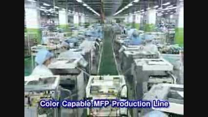 کارخانه تولید کپی توشیبا در چین 2005