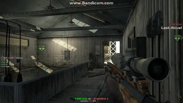 Silent Kill With MSR In Mw3 With Reload !!!