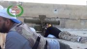 انهدام تانک ارتش سوریه