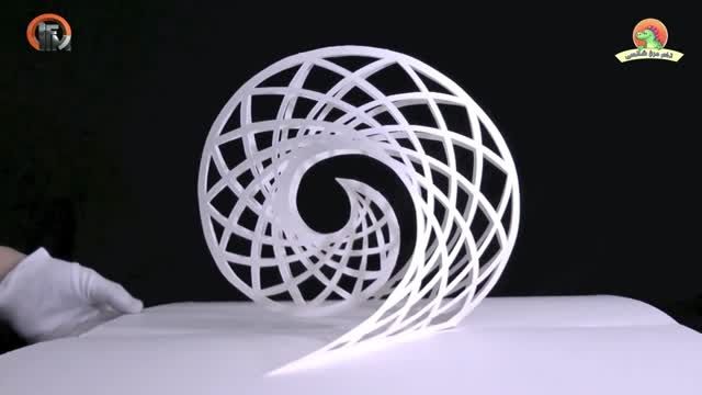 کاردستی های سه بعدی زیبا با کاغذ