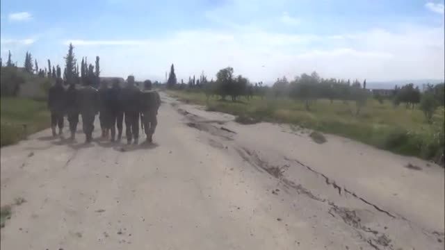 گام به گام با نیروهای ارتش سوریه در شهر میدعا